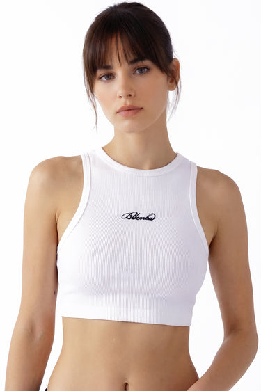 BLKMBA SIGNATURE CROP TANK