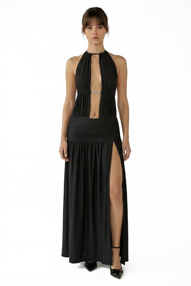 THE GODDESS BLACK DRESS