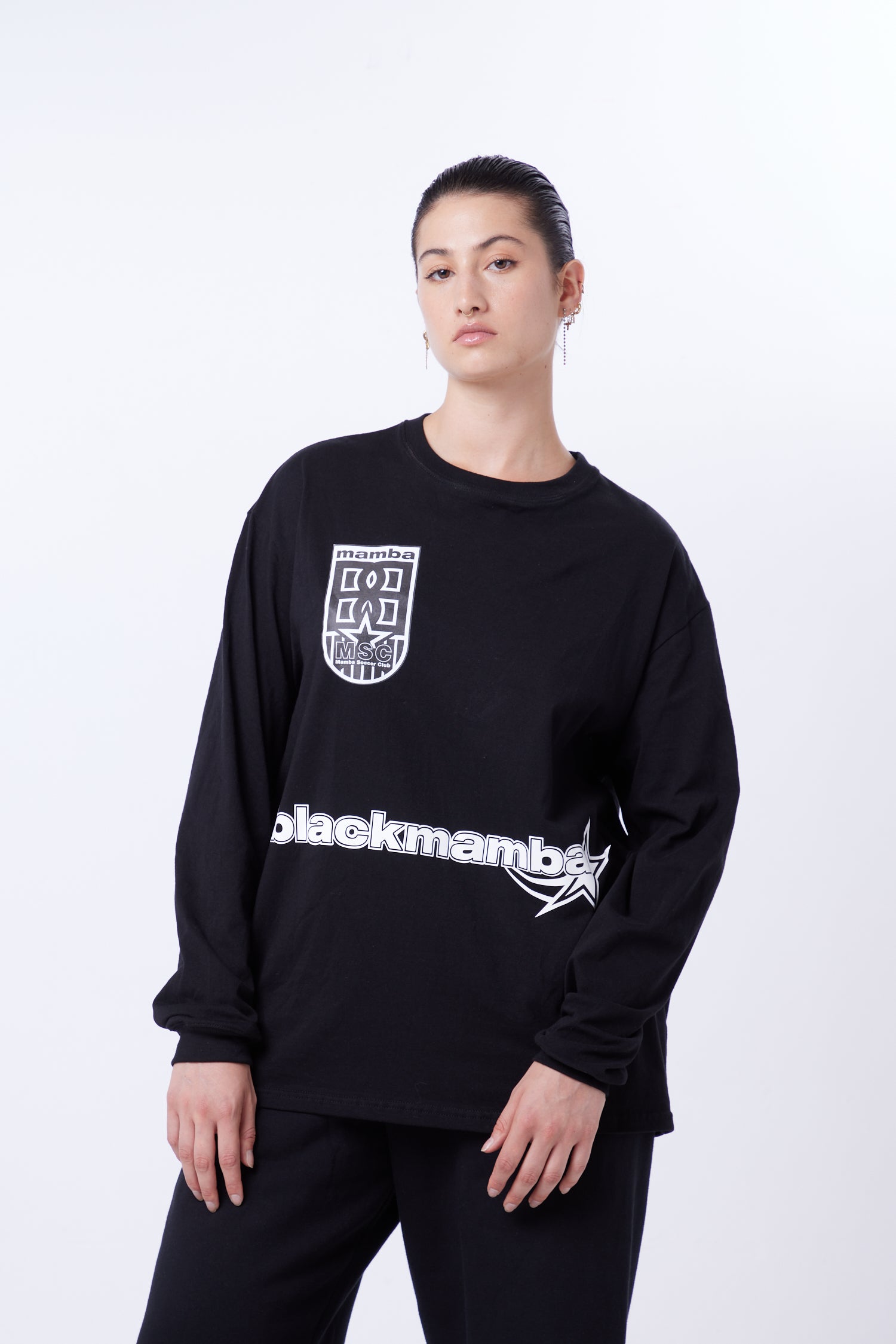 REMERA MAMBA SOCCER BLACK